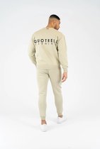 Quotrell Fusa Crewneck Faded Stone - L