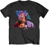Ty Dolla Sign Heren Tshirt -XL- Filled In Logo Zwart