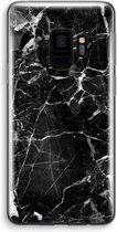 CaseCompany® - Galaxy S9 hoesje - Zwart Marmer 2 - Soft Case / Cover - Bescherming aan alle Kanten - Zijkanten Transparant - Bescherming Over de Schermrand - Back Cover