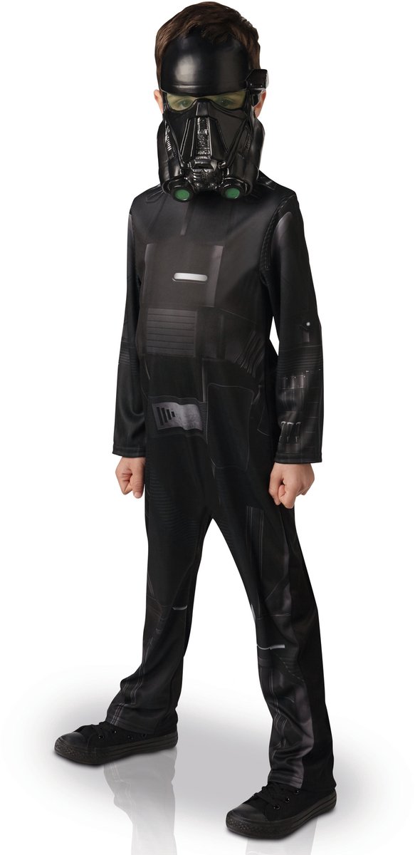 Rubie's Verkleedpak Star Wars Death Trooper Zwart Maat 164