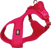 Trixie tuig voor hond touring comfort soft fuchsia 25-35x1,5 cm