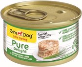 Gimdog Little Darling Pure Delight - Kip&Lam - Hondenvoer - 12 x 85 g