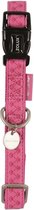 Macleather halsband roze (15 MMX20-40 CM)