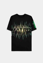 The Matrix Heren Tshirt -XL- Glitch In The Matrix Zwart