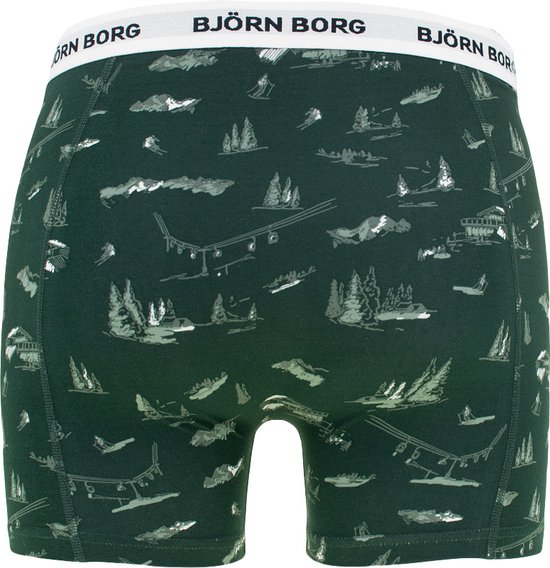 Björn Borg - Heren Onderbroeken 10-Pack Boxers Essential Winter Giftbox - Multi - Maat L