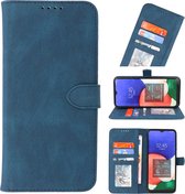 Wicked Narwal | Wallet Cases Hoesje voor Samsung Samsung Galaxy A02s Blauw