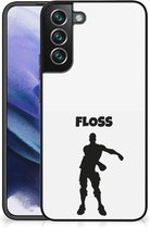 Telefoontas Geschikt voor Samsung Galaxy S22 Pro Smartphone Hoesje met Zwarte rand Floss Fortnite