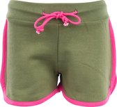 Stones And Bones Meisjes Short Pauline Khaki + Fuchsia