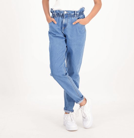 Raizzed meiden jeans Dakota Mommy Fit Mid Blue Stone