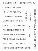 Itty Bitty Baby Clear Stamps (CS-632)