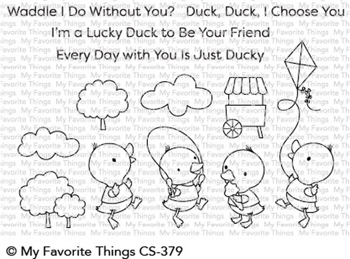 Just Ducky Clear Stamps (CS-379)