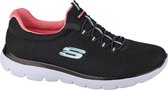 Skechers Summits 12980-BKPK, Vrouwen, Zwart, Sneakers, maat: 38
