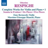 Massimo Bianchi Emy Bernecoli - Complete Works For Violin And Piano . 1: Cinque Pe (CD)