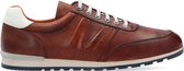 Van Lier Anzano Lage sneakers - Leren Sneaker - Heren - Cognac - Maat 42