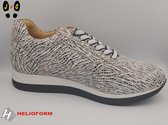 Helioform dames sneaker, zwart/wit H313 , maat 38.5
