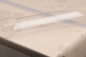 Raved Tafelzeil 0,15 mm Transparant  140 cm x  130 cm - PVC - Afwasbaar