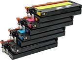 Set 4x ABC huismerk toner geschikt voor Xerox Phaser 6180 6180D 6180DN 6180MFP 6180N Series