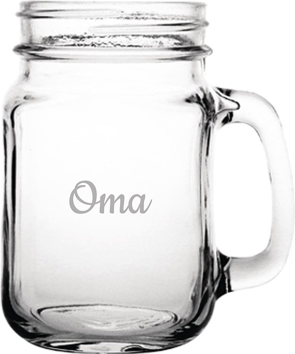 Gegraveerde Drinkglas 45cl Oma