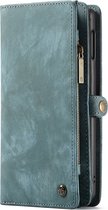 Samsung Galaxy S10e Hoesje - Caseme - Serie - Kunstlederen Bookcase / 2in1 Case - Blauw - Hoesje Geschikt Voor Samsung Galaxy S10e