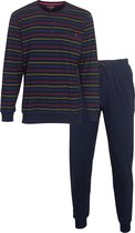 Paul Hopkins heren pyjama Donker Blauw PHPYH2113A - Maten: XXL