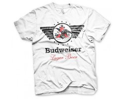BEER - Budweiser Vintage Eagle - T-Shirt - (S)