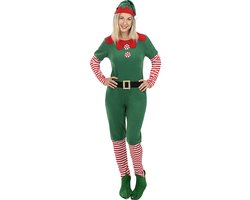FUNIDELIA Kerst Elf Kostuum voor vrouwen - Maat: M - Groen