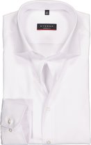 ETERNA modern fit overhemd - mouwlengte 72 cm - niet doorschijnend twill heren overhemd - wit - Strijkvrij - Boordmaat: 40