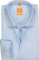 Redmond modern fit overhemd - lichtblauw - Strijkvriendelijk - Boordmaat: 43/44