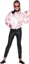 FUNIDELIA Pink Lady jasje - Grease - 7-9 jaar (134-146 cm)