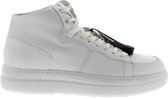 Blackstone VL79 WHITE - HIGH SNEAKER - Vrouw - White - Maat: 37