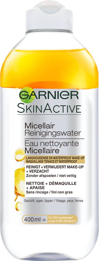 SkinActive Micellair Water in olie - 400 ml - Alle huidtypes |