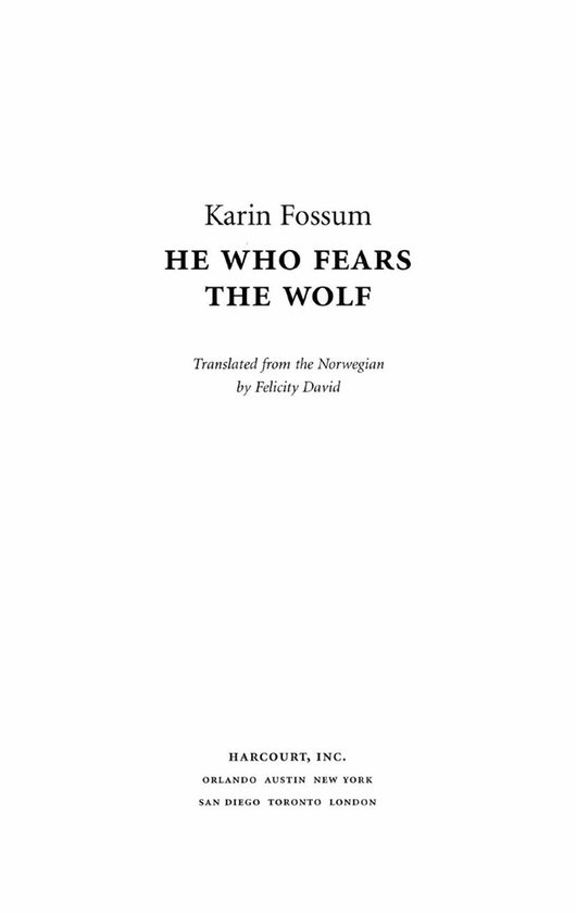 He Who Fears the Wolf - cover