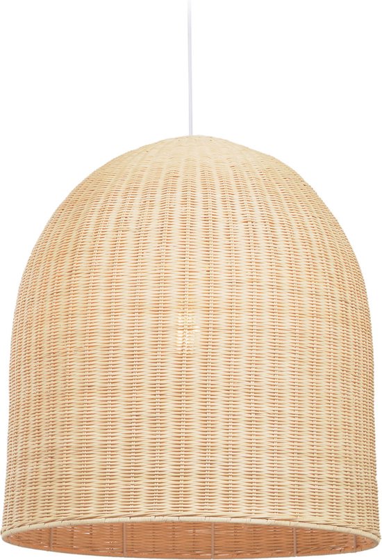Kave Home - Lampenkap voor hanglamp Druciana in rotan met natuurlijke finish Ø 60 cm