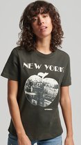 Superdry Dames tshirt Vintage Crossing Lines T-shirt