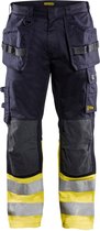 Blaklader Multinorm werkbroek Inherent 1489-1512 - Marine/High Vis Geel - C64