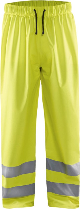 Blåkläder 1384 Pantalon de pluie haute visibilité jaune taille M