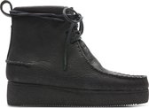 Clarks - Dames schoenen - Wallabee Craft - D - Zwart - maat 4,5