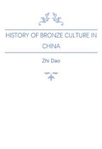 China Classified Histories - History of Bronze Culture in China