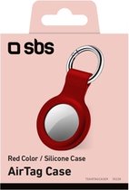 SBS Key Ring Hoesje voor Apple AirTag - Rood