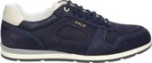 Van Lier Diego Lage sneakers - Leren Sneaker - Heren - Blauw - Maat 46