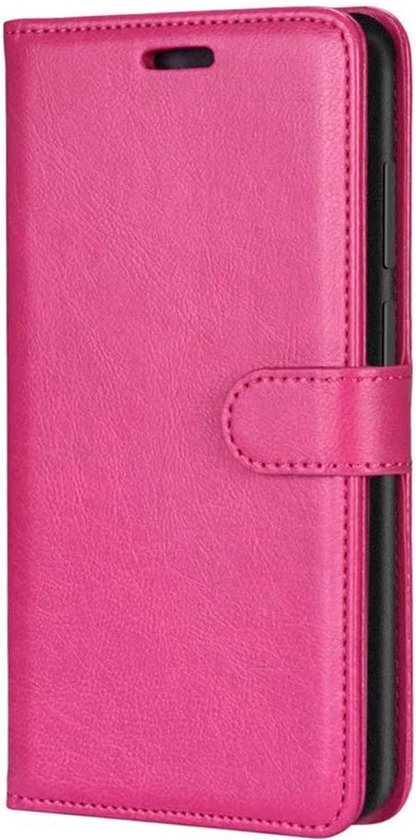 Étui pour téléphone Samsung Galaxy A20e - Bookcase - Emplacement pour 3 cartes - Similicuir - SAFRANT1 - Rose