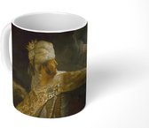 Mok - Het feestmaal van Belsazar - Rembrandt van Rijn - 350 ML - Beker