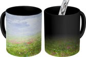 Magische Mok - Foto op Warmte Mok - Waterverf - Bloemen - Landschap - 350 ML