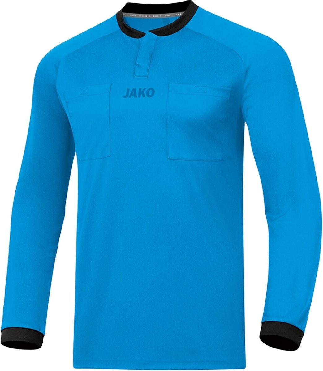 Jako - Referee Jersey L/S - Scheidsrechtershirt LM - XS - Blauw