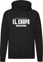 El Chapo | Unisex | Trui | Sweater | Hoodie | Capuchon | Zwart | Cartel De Sinaloa | Joaquin Guzman | Kartel | Mexico | Drugsbaron