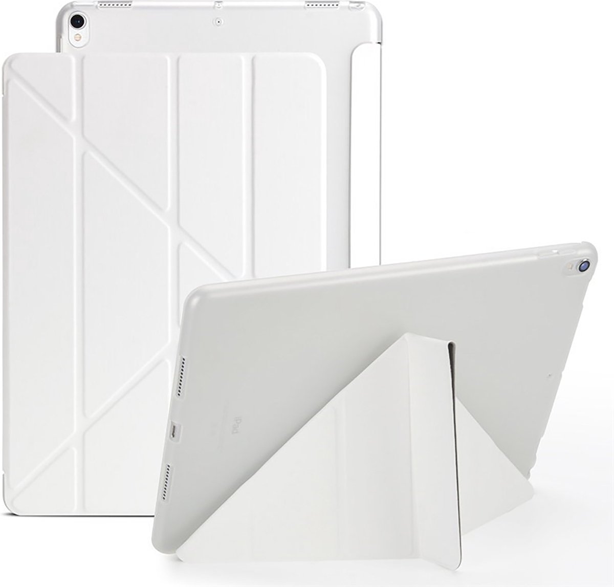 SBVR - iPad Hoes 2017 - 10.5 inch - iPad Pro (2017) - Smart Cover - A1701, A1709, A1852 - Wit
