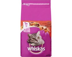 Whiskas droog adult rund (3,8 KG)