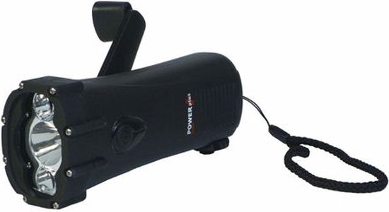POWERplus Shark Dynamo / USB Lampe de poche étanche LED rechargeable |  Étanche jusqu'à... | bol.com