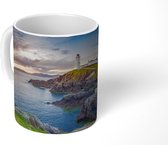 Mok - Vuurtoren op de rotsen van Fanad Head, Ierland - 350 ML - Beker - Uitdeelcadeautjes