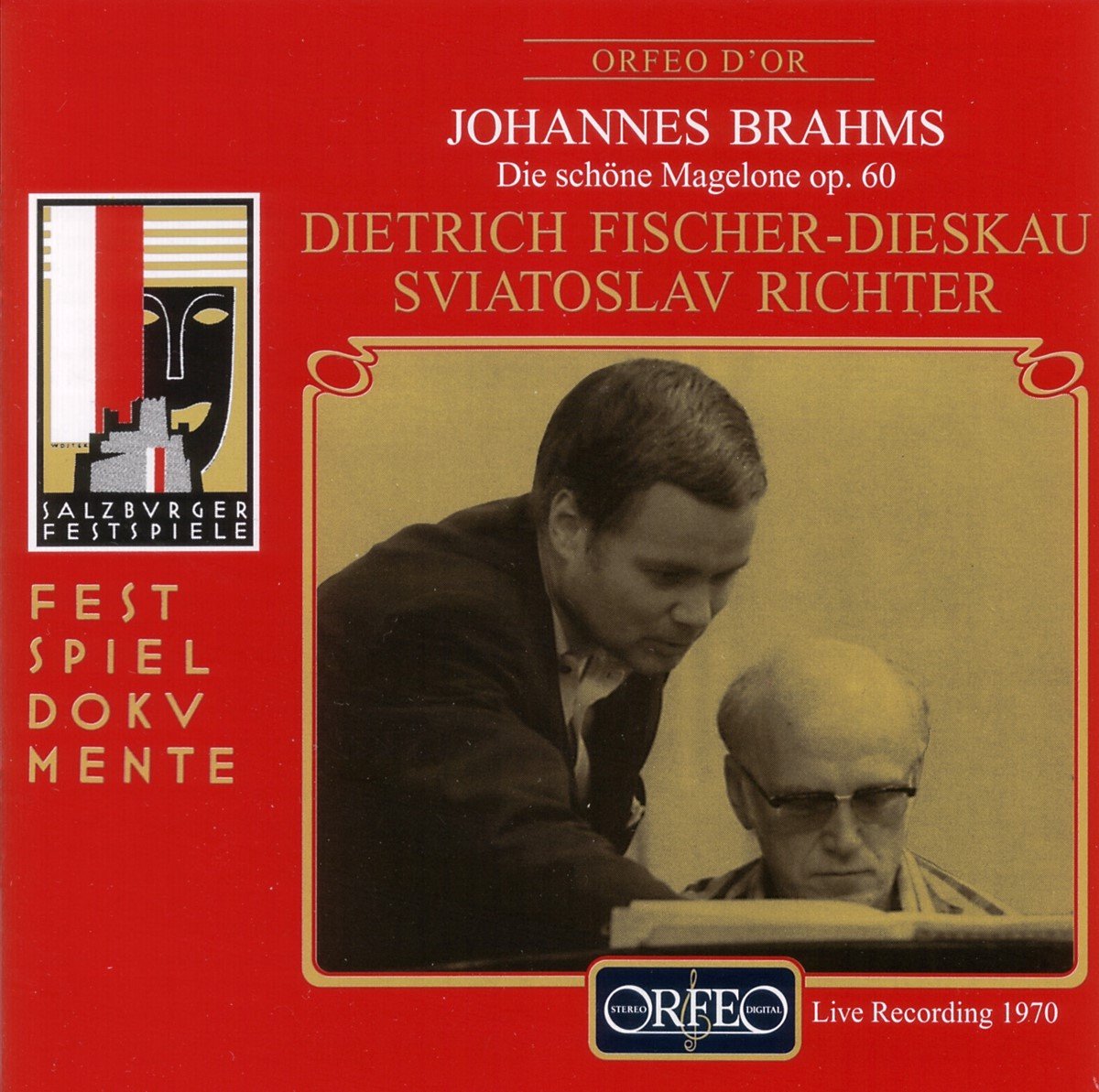 Dietrich Fischer-Dieskau, Sviatoslav Richter - Brahms: Die Schöne Magelone Op. 60 (CD)